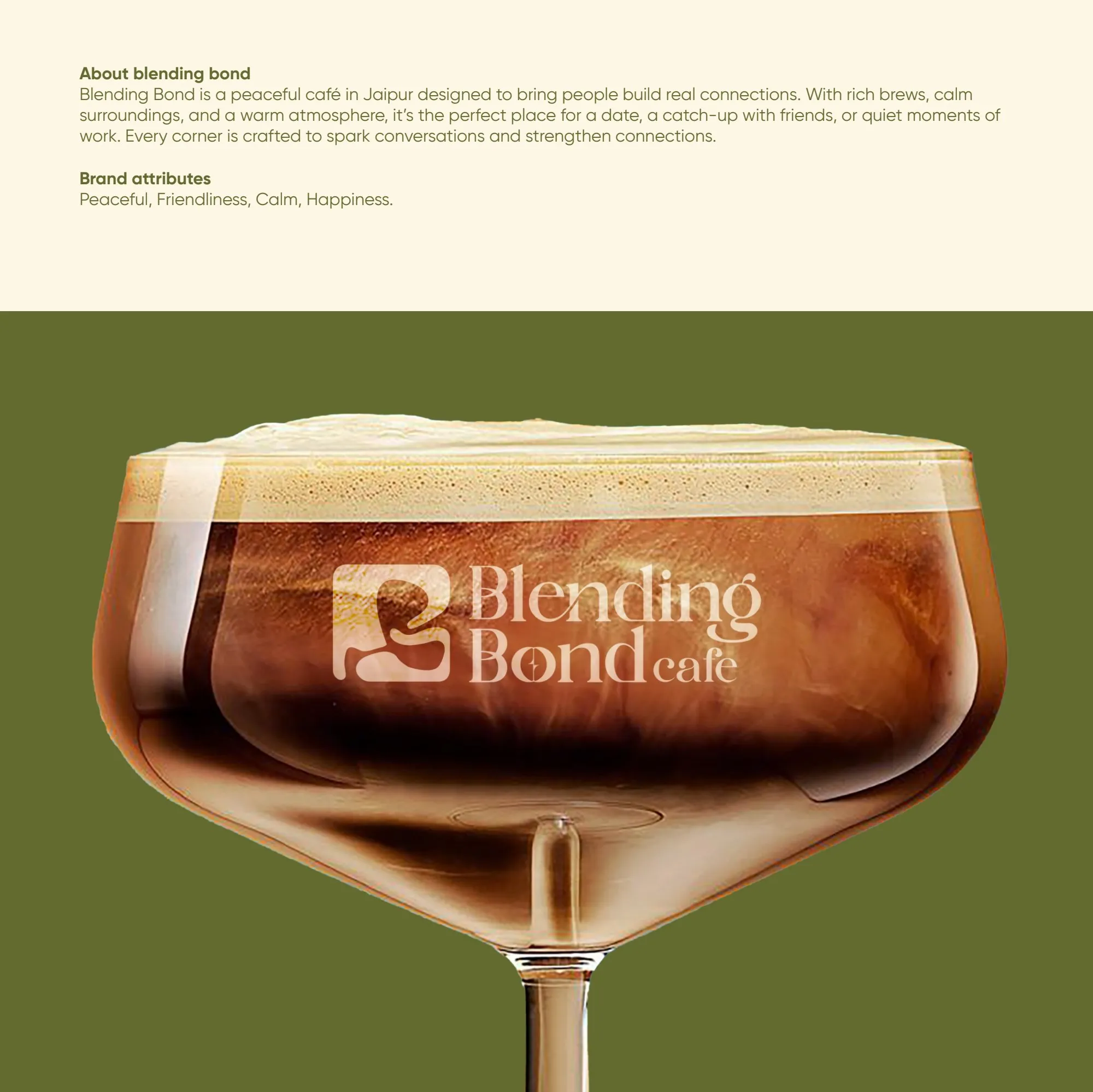 Blending Bond Café: branding image 2