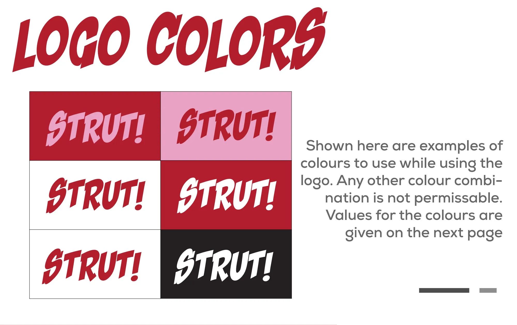 Strut!: branding image 3