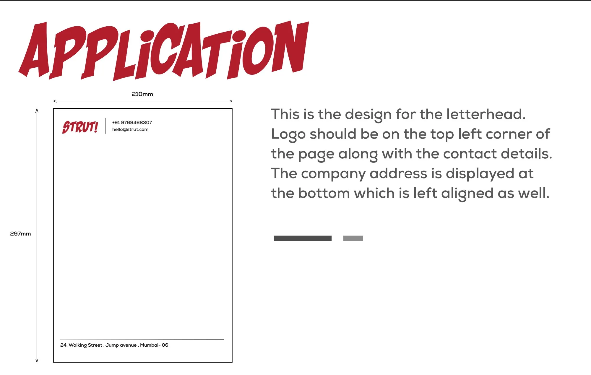 Strut!: branding image 6