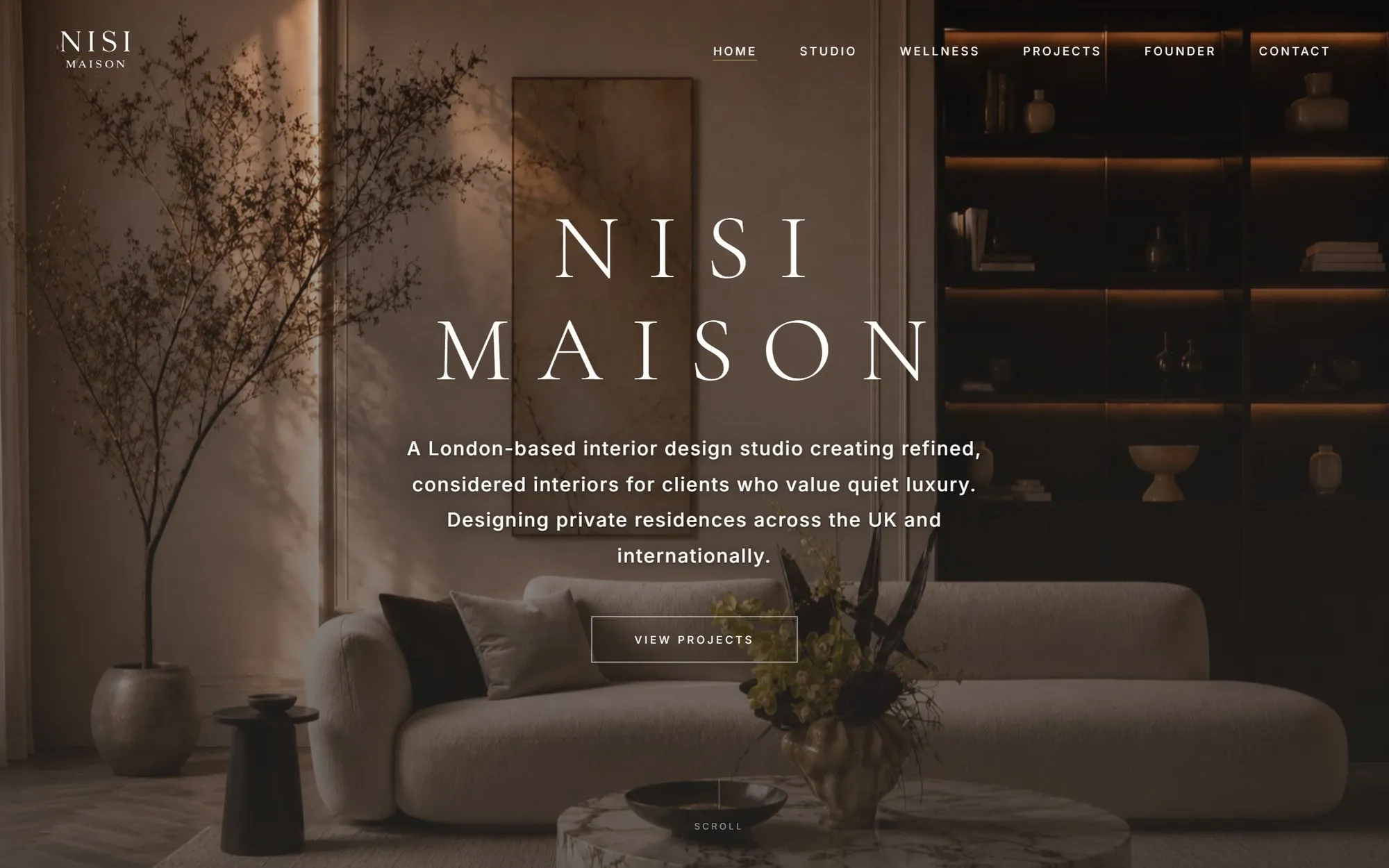 Nisi Maison: website project by GN Tech
