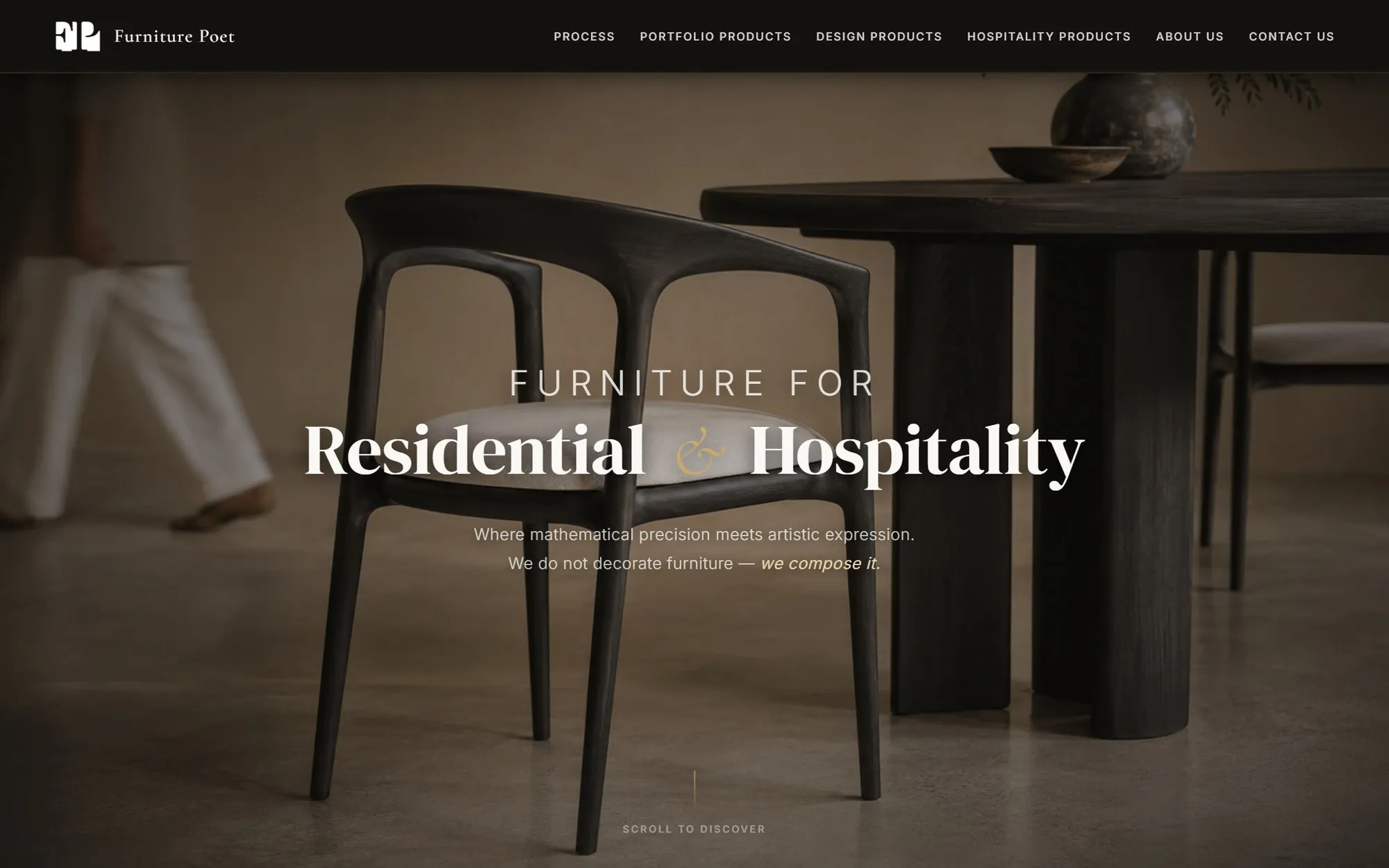 Furniture Poet: website project by GN Tech